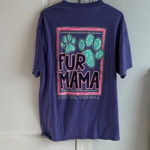Purple Fur Mama  Shirt